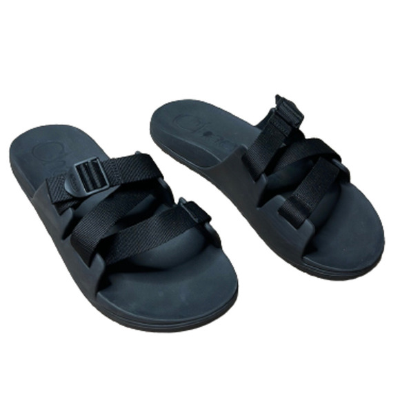 Chaco Other - CHACO MEN'S CHILLOS BLACK SLIDES SIZE 43M